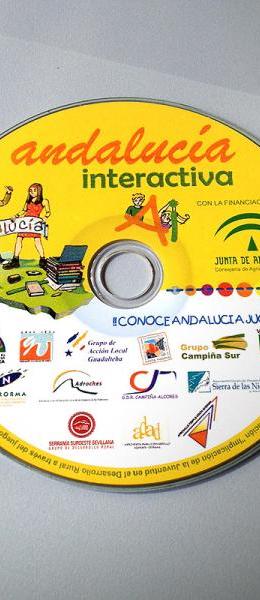 Portada dvd Andalucía Interactiva